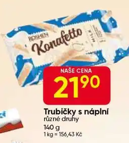 Hruška Trubičky s náplní nabídka