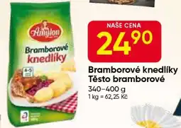 Hruška Bramborové knedlíky nabídka