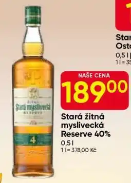 Hruška Stará žitná myslivecká Reserve 40 % nabídka