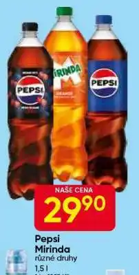 Hruška Pepsi, Mirinda nabídka