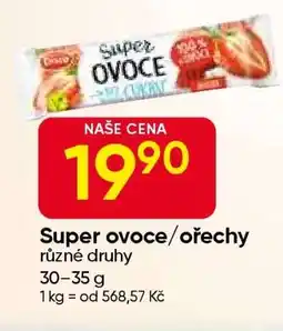 Hruška Super ovoce/ořechy nabídka