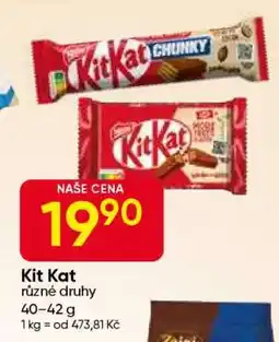 Hruška Kit Kat nabídka