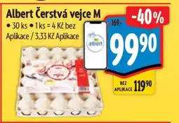 Albert Albert Čerstvá vejce M nabídka