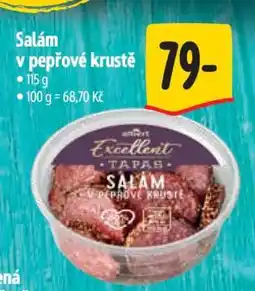 Albert Salám v pepřové krustě nabídka