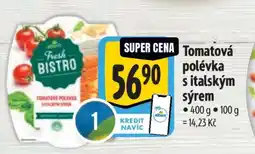 Albert Tomatová polévka s italským sýrem nabídka