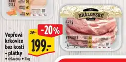 Albert Vepřová krkovice bez kosti – plátky nabídka