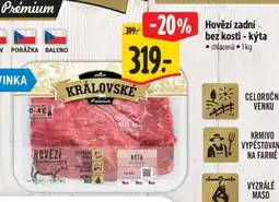 Albert Hovězí zadní bez kosti – kýta nabídka