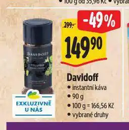 Albert Káva davidoff nabídka