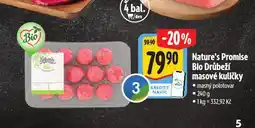 Albert Bio drůbeží masové kuličky nabídka