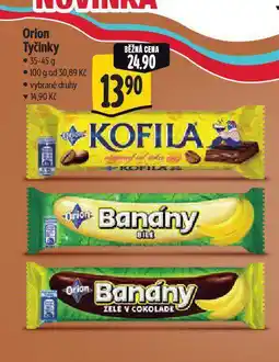 Albert Orion tyčinky nabídka