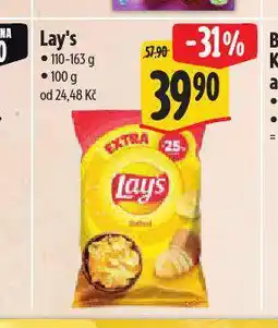 Albert Lay's chipsy nabídka
