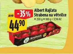 Albert Rajčata strabena na větvičce nabídka