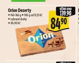 Albert Orion dezerty nabídka