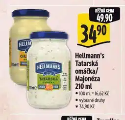 Albert Hellmann's tatarská omáčka nabídka