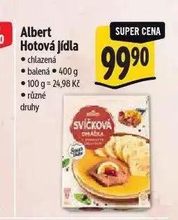 Albert Hotová jídla nabídka