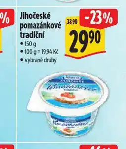 Albert Jihočeské tradiční pomazánkové nabídka