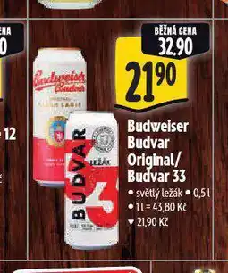 Albert Pivo budvar 33 nabídka