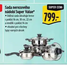 Albert Sada nerezového nádobí nabídka
