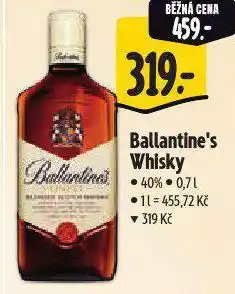 Albert Ballantine's skotská whisky nabídka