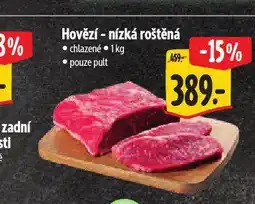 Albert Hovězí nízká roštěná nabídka
