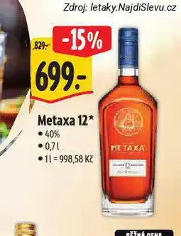 Albert Metaxa 12 nabídka