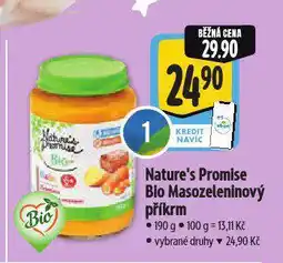 Albert Bio masozeleninový příkrm nabídka