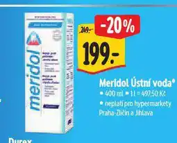 Albert Meridol ústní voda nabídka