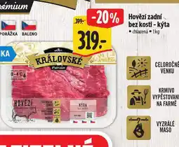 Albert Hovězí zadní bez kosti nabídka