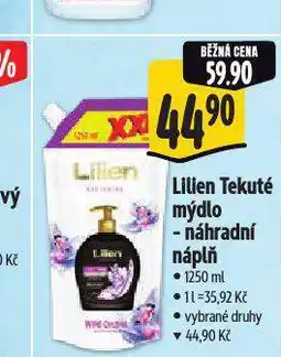 Albert Lilien tekuté mýdlo nabídka