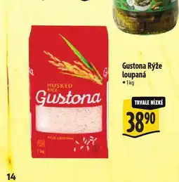 Albert Gustona rýže loupaná nabídka