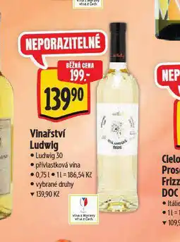 Albert Vinařství ludwig nabídka