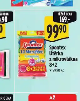 Albert Spontex utěrky z mikrovlákna nabídka