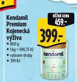Albert Kendamil kojenecká výživa nabídka