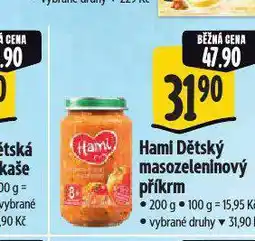Albert Hami masozeleninový příkrm nabídka