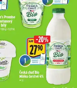 Albert Bio mléko čerstvé nabídka