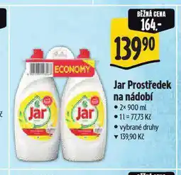 Albert Jar prostředek na mytí nádobí nabídka