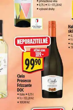 Albert Cielo prosecco frizzante doc nabídka