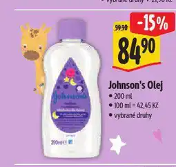 Albert Johnson's baby dětský olej nabídka