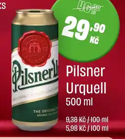 BonVeno Pilsner Urquell nabídka
