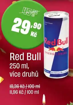 BonVeno Red Bull nabídka