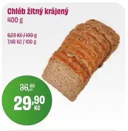 BonVeno Chléb žitný krájený nabídka