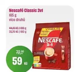 BonVeno Nescafé Classic 3vl nabídka