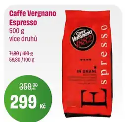 BonVeno Caffe Vergnano Espresso nabídka