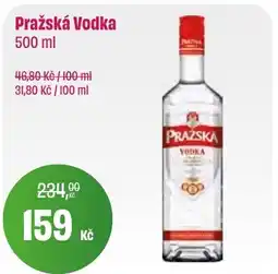 BonVeno Pražská Vodka nabídka