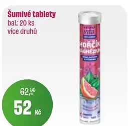 BonVeno Šumivé tablety nabídka
