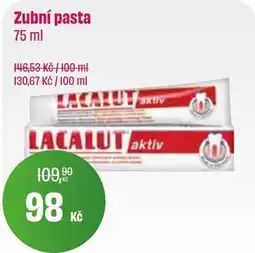 BonVeno LACALUT Zubní pasta nabídka