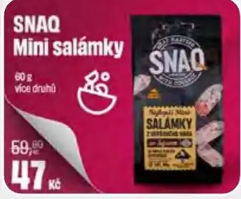 BonVeno SNAQ Mini salámky nabídka