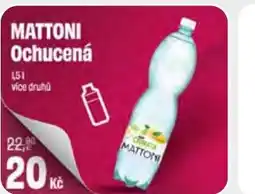 BonVeno MATTONI Ochucená nabídka