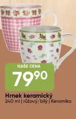 Hruška Hrnek keramický nabídka