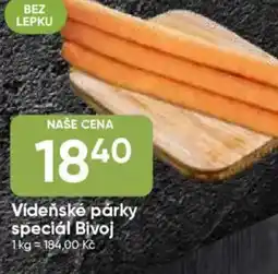 Hruška Vídeňské párky speciál Bivoj nabídka